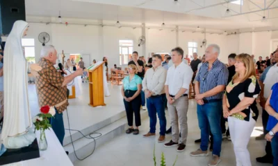 Zdero inauguró la capilla Nuestra Señora de Fátima de Resistencia