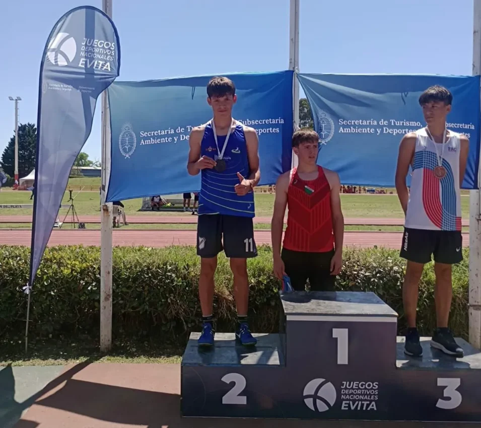 Juegos Evita: Chaco ganó su primera medalla en atletismo convencional