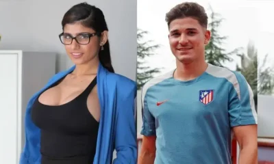 La exactriz porno Mia Khalifa salió a negar un romance con Julián Álvarez