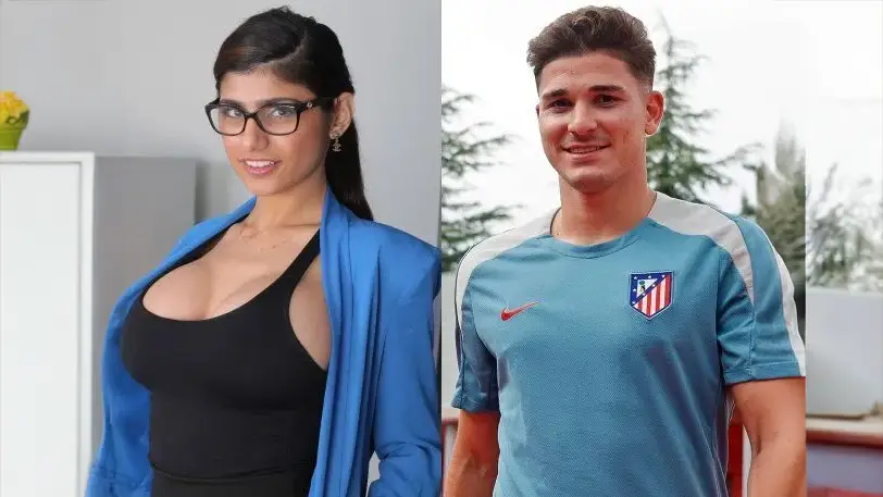 La exactriz porno Mia Khalifa salió a negar un romance con Julián Álvarez