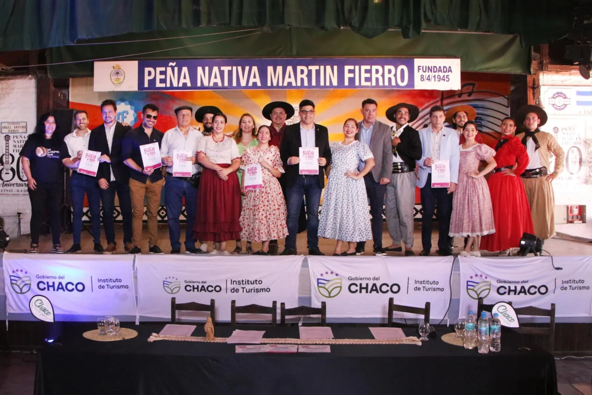 Presentaron el festival folklórico "Chaco Vibra" con más de 500 artistas nacionales y locales