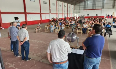 El IPDUV realizó el sorteo de viviendas en Concepción del Bermejo