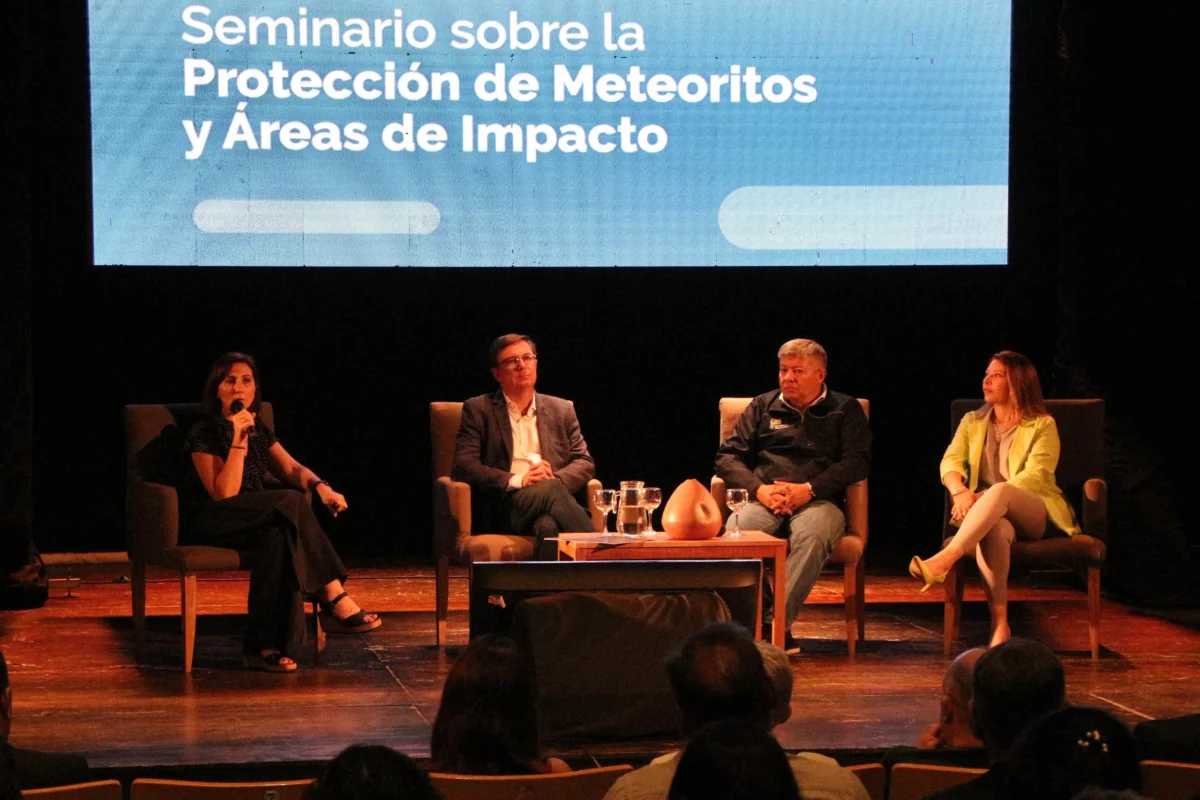 Resistencia fue sede del seminario sobre protección y preservación de meteoritos