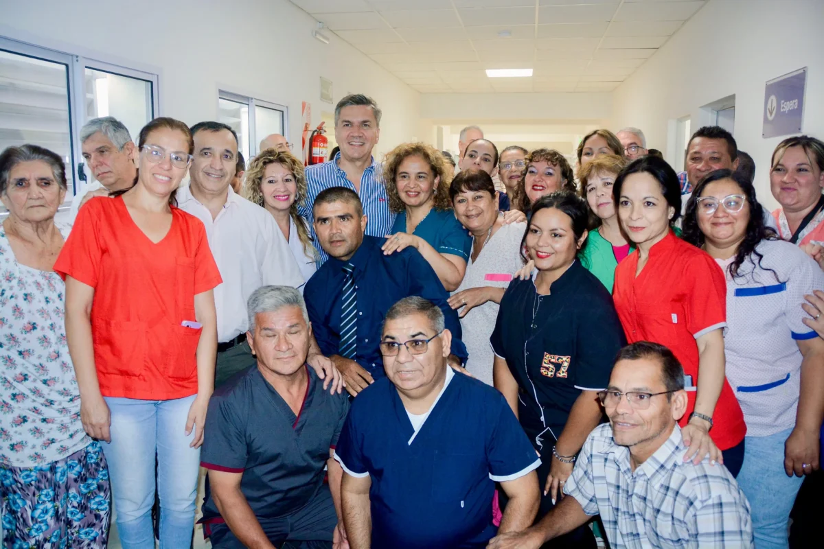 Zdero inauguró refacciones y ampliación del Centro de Salud de Villa Hortensia en Barranqueras