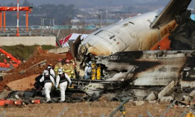 Tragedia en Corea del Sur: se estrelló un avión y hay al menos 177 muertos