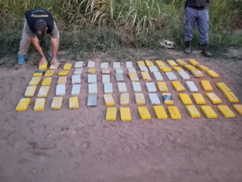 Lucha contra el narcotráfico: secuestraron 79 kilos de cocaína y detuvieron a tres personas en El Impenetrable