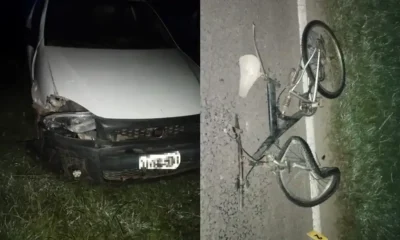 Un ciclista de 53 años falleció en un accidente en la Ruta Nº 9