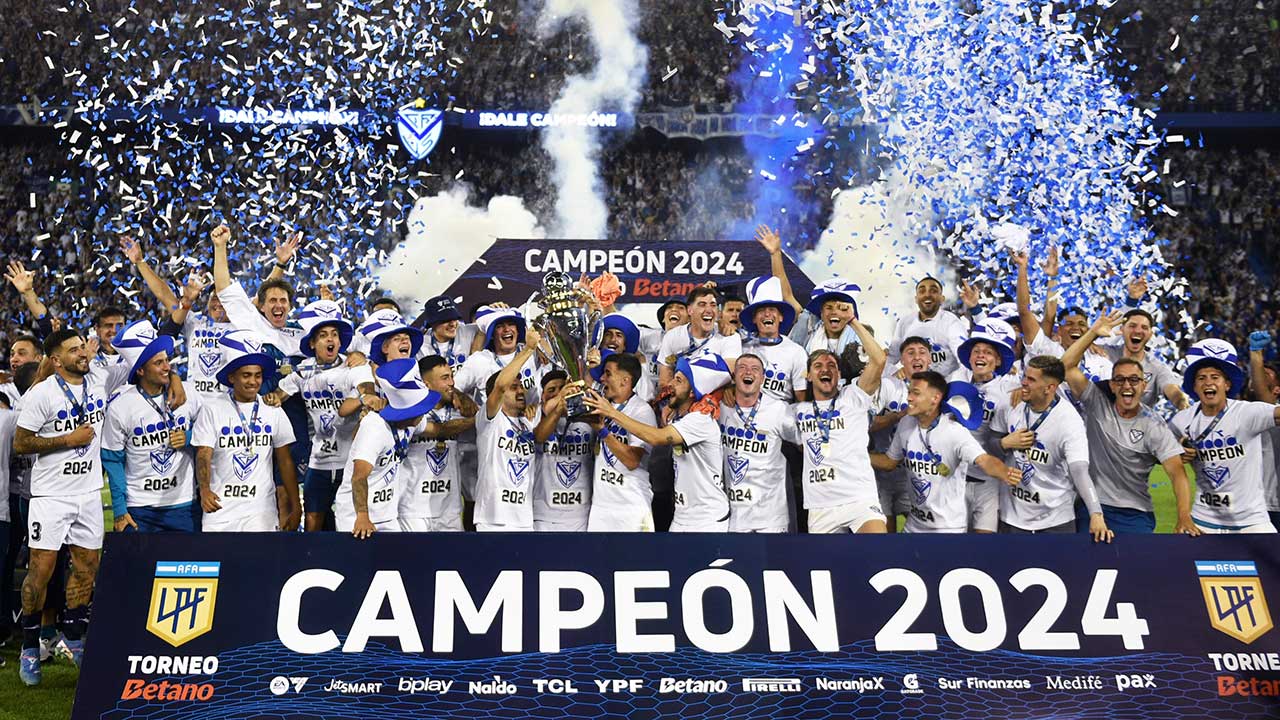 Vélez venció a Huracán y se consagró campeón de la Liga Profesional