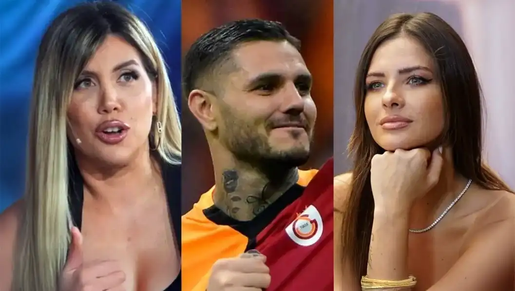 Wanda Nara expuso un chat de Mauro Icardi insultando a la China Suárez: "Es una moncha de mier.."