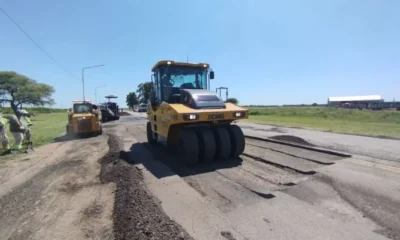 Avanzan las obras de la Ruta 95 con apoyo de Vialidad Nacional