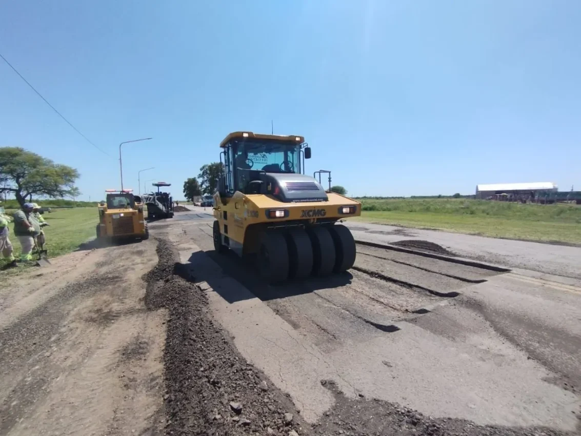 Avanzan las obras de la Ruta 95 con apoyo de Vialidad Nacional