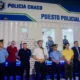 Zdero inauguró un destacamento policial y un Centro de Monitoreo en el Parque de la Democracia