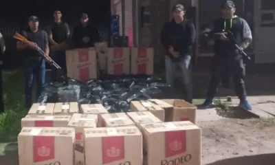 Plaza: secuestraron cigarrillos de contrabando valuados en 34 millones