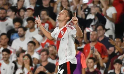 Con dos golazos, River venció a México por un amistoso internacional