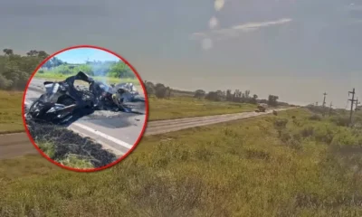 Accidente fatal en Ruta 16: Se conoció el video del impactante choque de frente entre un auto y un camión