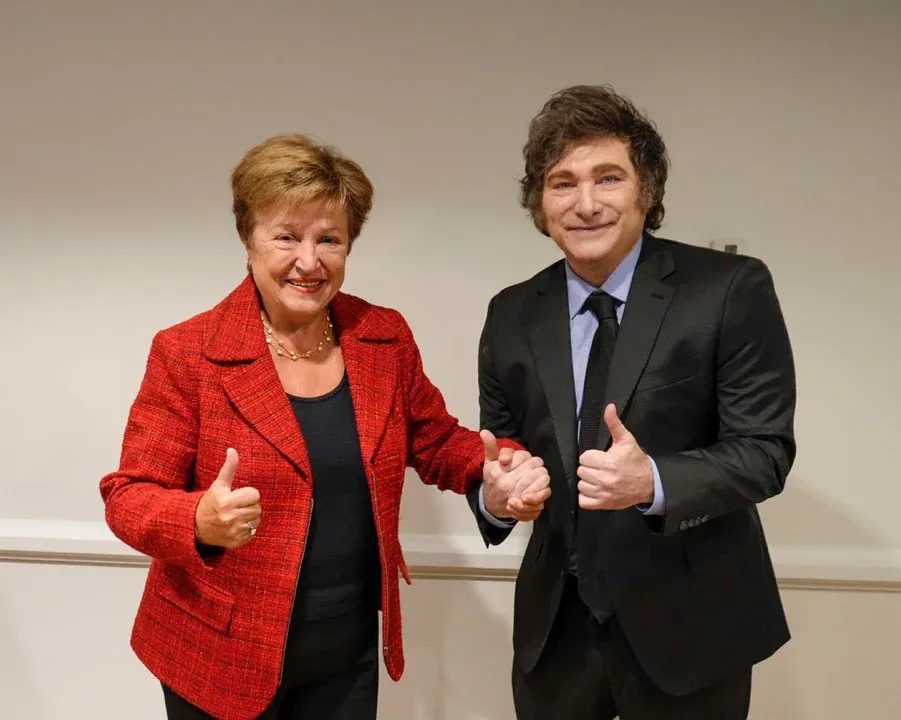 Georgieva dijo que la reunión con Milei fue "excelente" y destacó el "tremendo progreso" de la Argentina