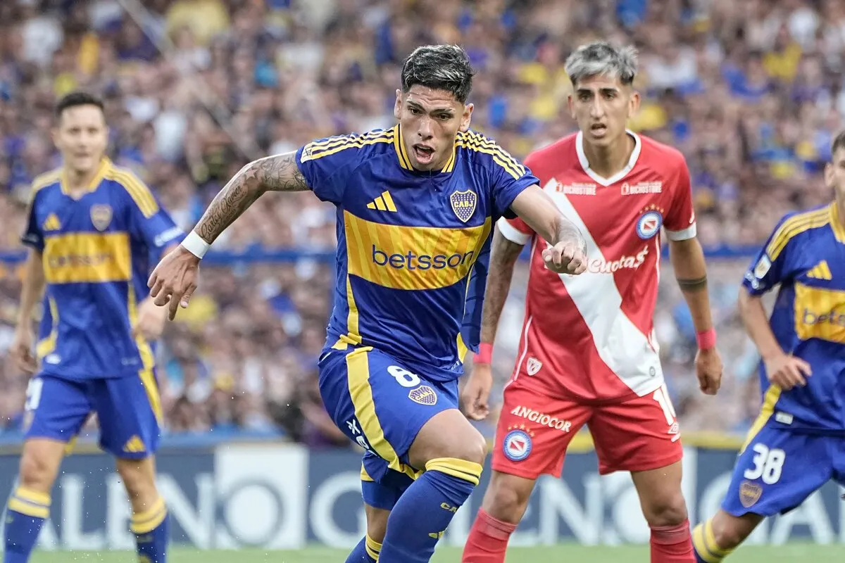 Boca empató con Argentinos en el cierre de la primera fecha del Torneo Apertura