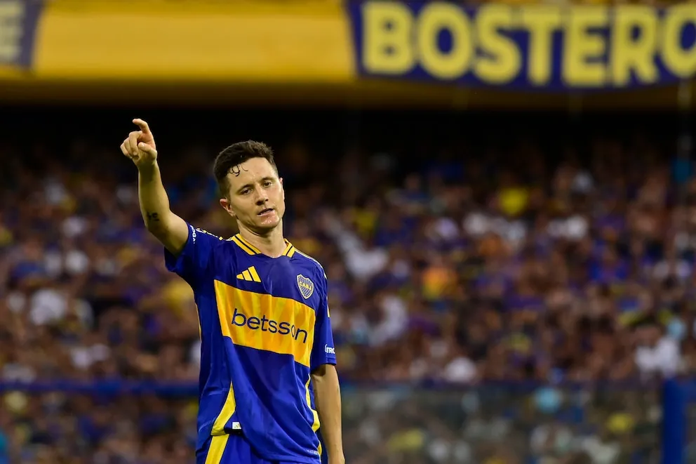 Mala noticia para Boca: Ander Herrera se desgarró y será baja varias semanas