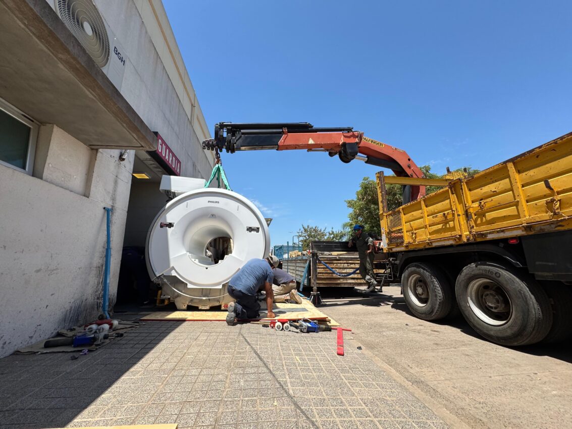 El Hospital Pediátrico se modernizó con la llegada de su primer resonador magnético