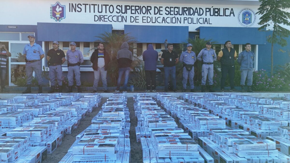 Chaco intensifica lucha contra el contrabando: Detienen a 17 personas y secuestran vehículos, cigarrillos y armas