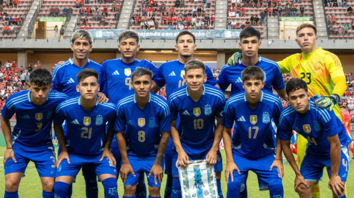 La Selección argentina Sub 20 debuta en el Sudamericano ante Brasil