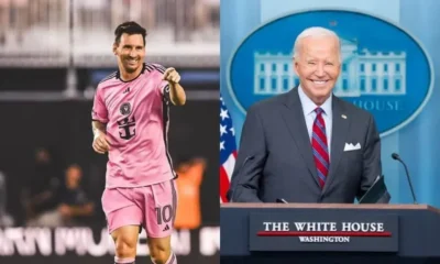 Joe Biden honrará a Lionel Messi con la Medalla Presidencial de la Libertad