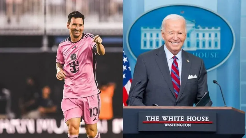 Joe Biden honrará a Lionel Messi con la Medalla Presidencial de la Libertad