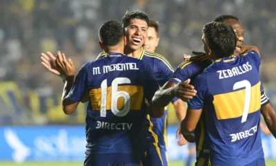 Boca goleó 5 a 0 a Argentino (MM) en su debut en la Copa Argentina