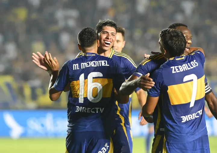 Boca goleó 5 a 0 a Argentino (MM) en su debut en la Copa Argentina