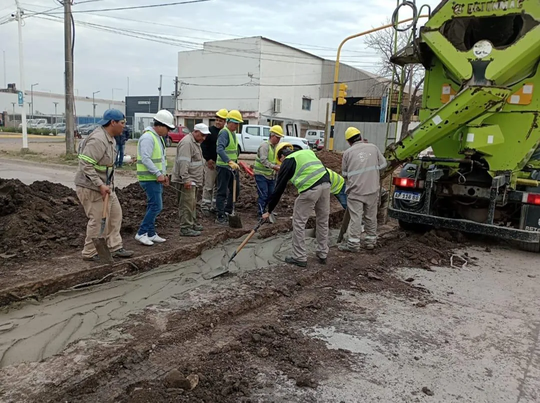 En un año de gestión con Sameep, se ejecutaron 265 bacheos tras reparaciones de conductos de agua y cloacas