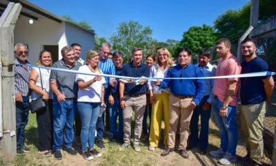 Nueva Pompeya: habilitaron planta envasadora de agua para instituciones y parajes rurales