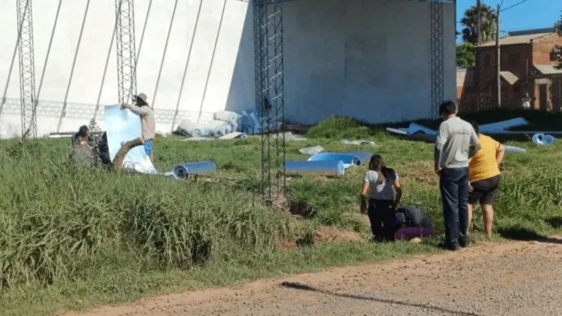 Corrientes: murieron dos obreros de Resistencia tras recibir una descarga eléctrica en un tinglado