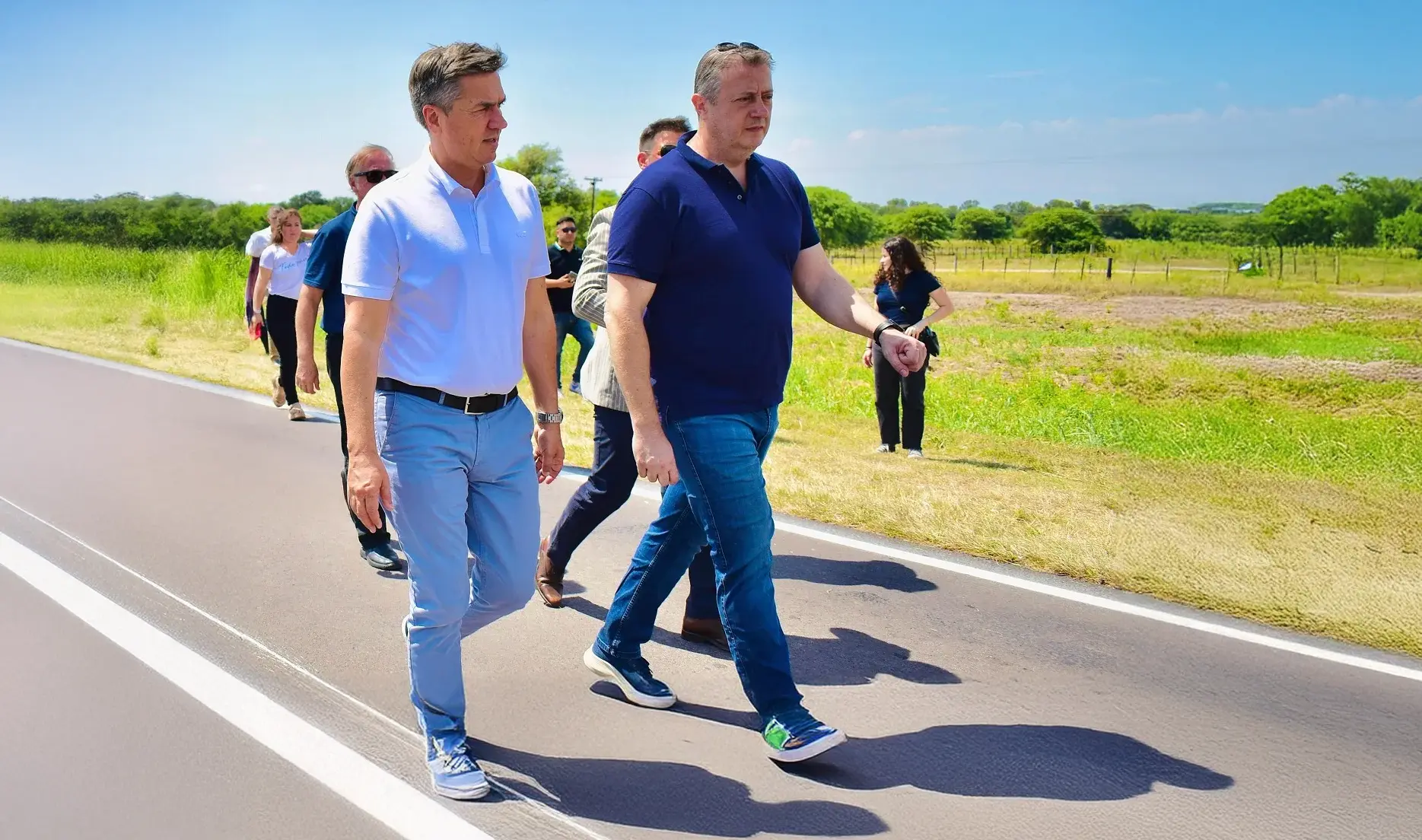Zdero inauguró la repavimentación de la Ruta provincial Nº 6, tramo San Bernardo-Villa Berthet 38 Zdero inauguró la repavimentación de la Ruta provincial Nº 6, tramo San Bernardo-Villa Berthet