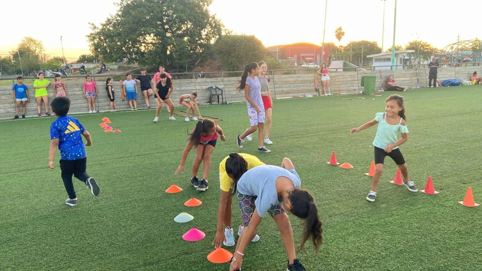 Siguen las clases del Instituto del Deporte Chaqueño en el Parque Urbano Tiro Federal