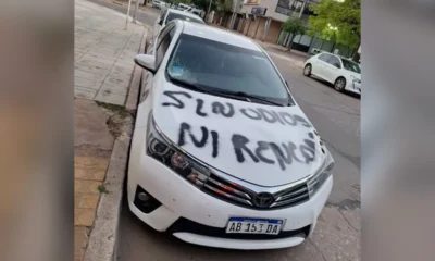 Ataque por celos en Sáenz Peña: destrozan el auto del nuevo novio de su ex