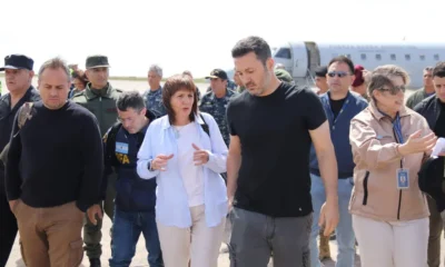 Bullrich y Petri volvieron a Bahía Blanca para supervisar la asistencia a los damnificados