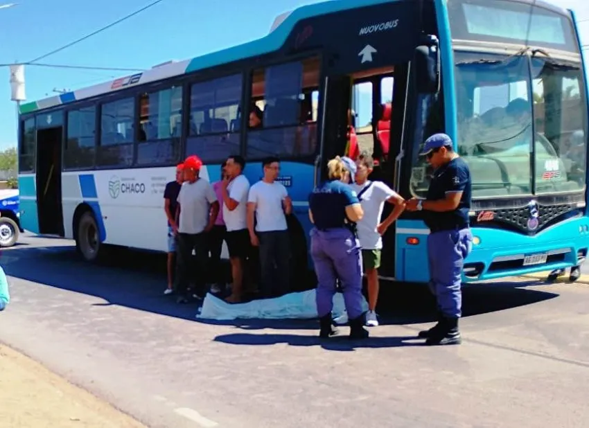 Falleció un hombre al ser atropellado por un colectivo sobre avenida Sabin