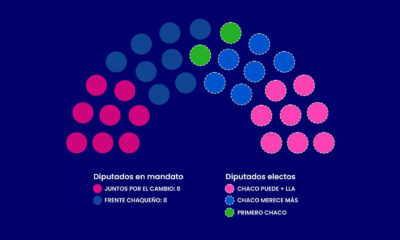 Elecciones legislativas 2025: así quedó conformada la Cámara de Diputados del Chaco