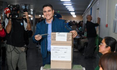 Votó Julio Ferro: “Es muy importante que la gente se exprese en las urnas”