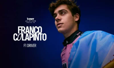 Franco Colapinto vuelve a la Fórmula 1 en Inmola