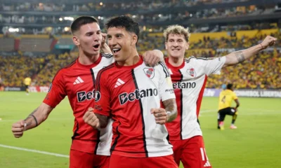 River le ganó a Barcelona de Ecuador por 3 a 2 y se acerca a la clasificación