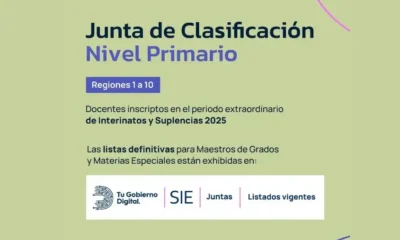 Interinatos y suplencias 2025: se publicaron las listas definitivas de maestros de grado y materias especiales
