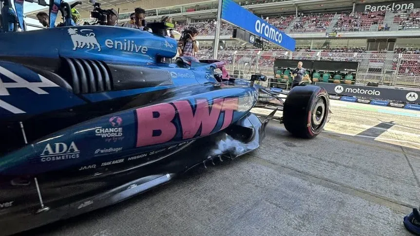 Franco Colapinto quedó último en la primera práctica libre del GP de España por una falla mecánica 36 Franco Colapinto quedó último en la primera práctica libre del GP de España por una falla mecánica