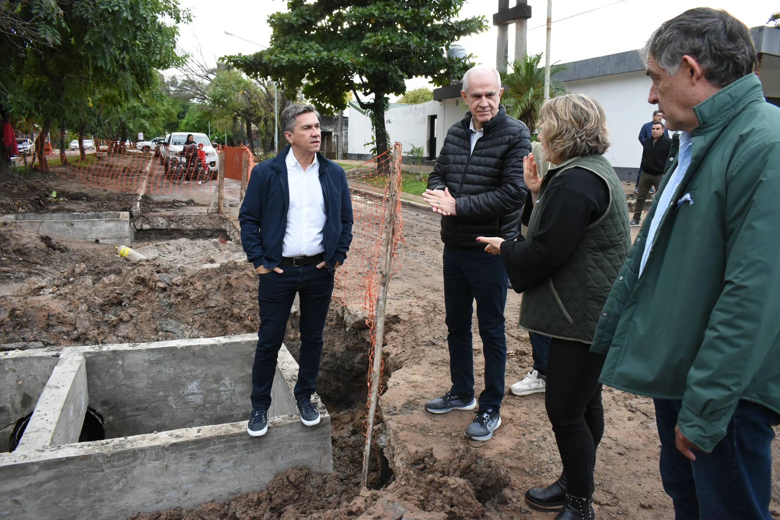 Avanzan las obras de pavimentación y desagües en la Avenida 9 de Julio de Resistencia 36 Avanzan las obras de pavimentación y desagües en la Avenida 9 de Julio de Resistencia