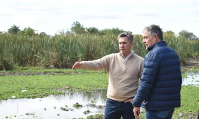 Continúan los trabajos de limpieza en lagunas y canales de La Liguria