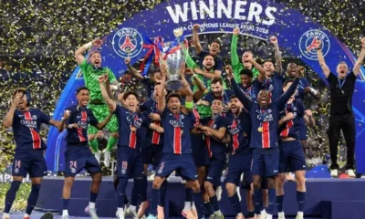 El PSG campeón de la Champions League tras aplastar al Inter de Milán