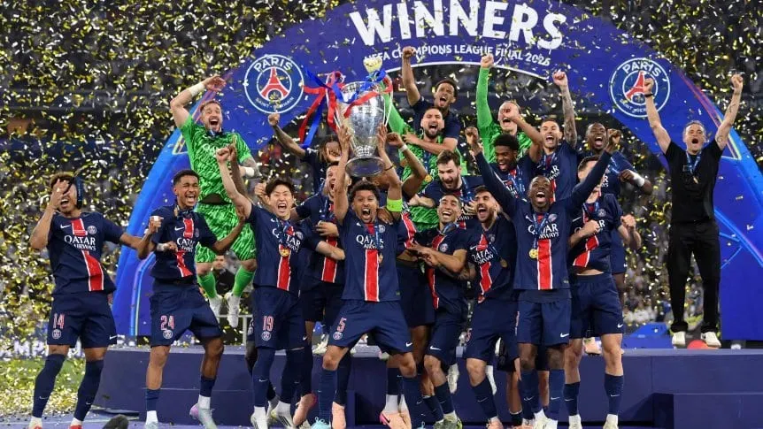 El PSG campeón de la Champions League tras aplastar al Inter de Milán 38 El PSG campeón de la Champions League tras aplastar al Inter de Milán