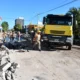Quitilipi mejora su infraestructura vial con pavimento urbano y bacheo