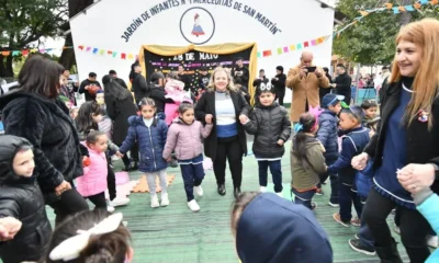 Educación acompañó la celebración por el dia de los jardines infantes y las maestras jardineras