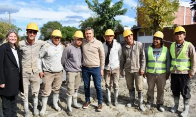 Resistencia: Zdero constató el avance de pavimentación en la calle Cocomarola